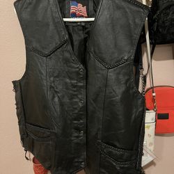 Leather Vest 