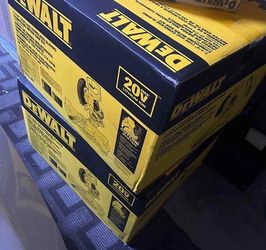 Dewalt chopsaw 7 1/4 battery and charger included