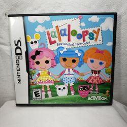 Nintendo Ds Lalaloopsy sew magical sew cute game .  