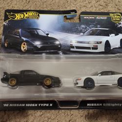 Hot Wheels Nissan 180sx SilEighty 2 Pack 