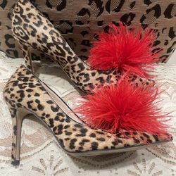 Sam Edelman Authentic Cowhide Leopard Heels 