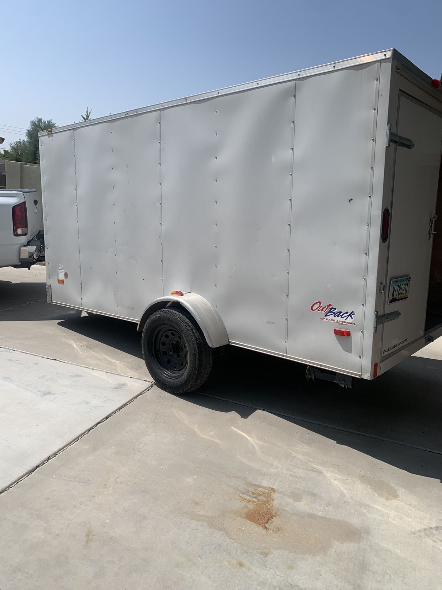 Pace American 5x12 enclosed trailer