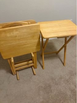 Folding Wood TV Stands