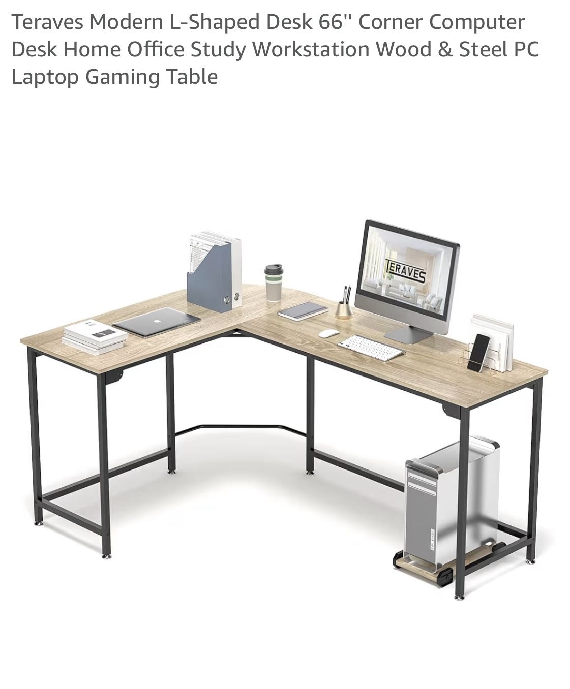 L-Shaped Corner Office Desk