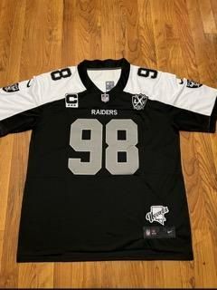 Brand new never worn Custom Style Las Vegas Raiders Maxx Crosby Jersey