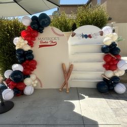 Balloon Garland Baseball 