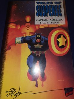 Tales Of Suspense Signed Comic