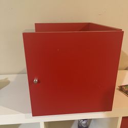 3 IKEA Expedit/Kallax Door inserts Assembled- Red for Sale in