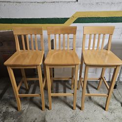 Wood Bar Chairs