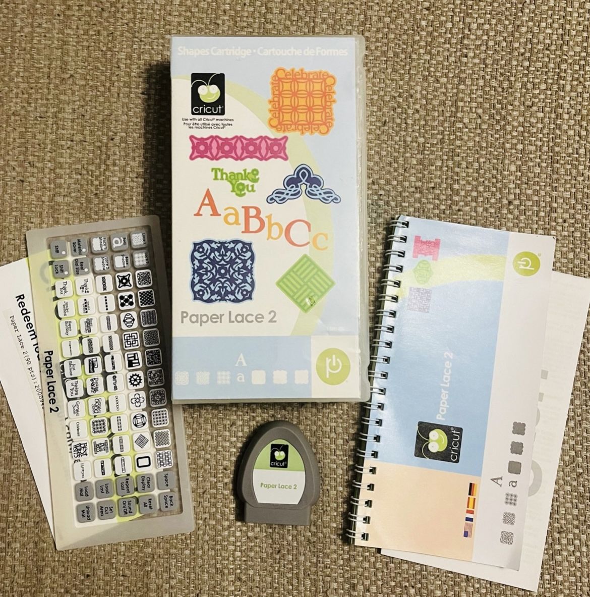 Cricut Paper Lace 2 For Scrapbooking, Card Making & Other Crafts