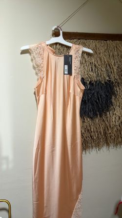Satin dress size small