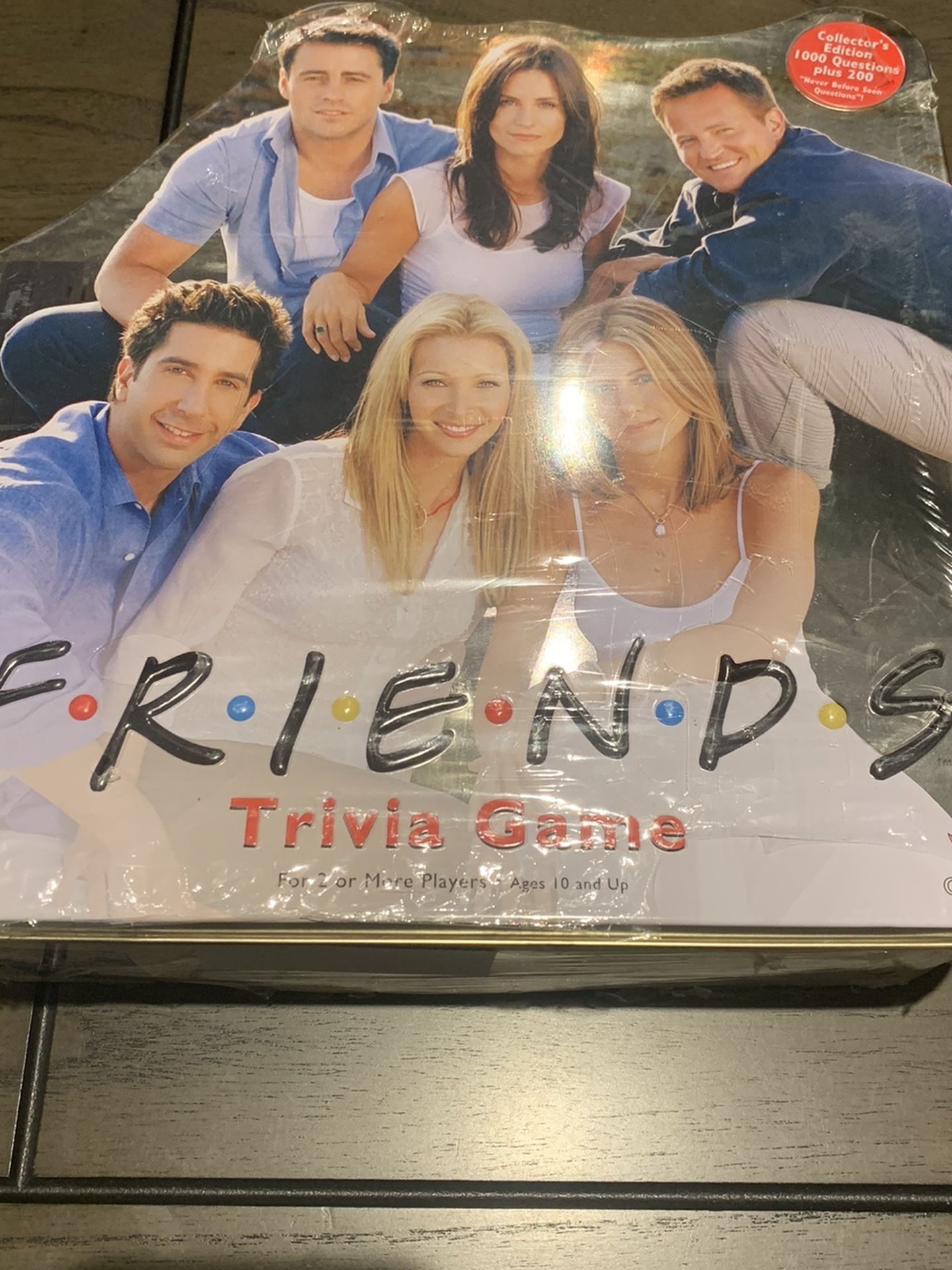 New Rare Collectors Edition Friends Trivia Game