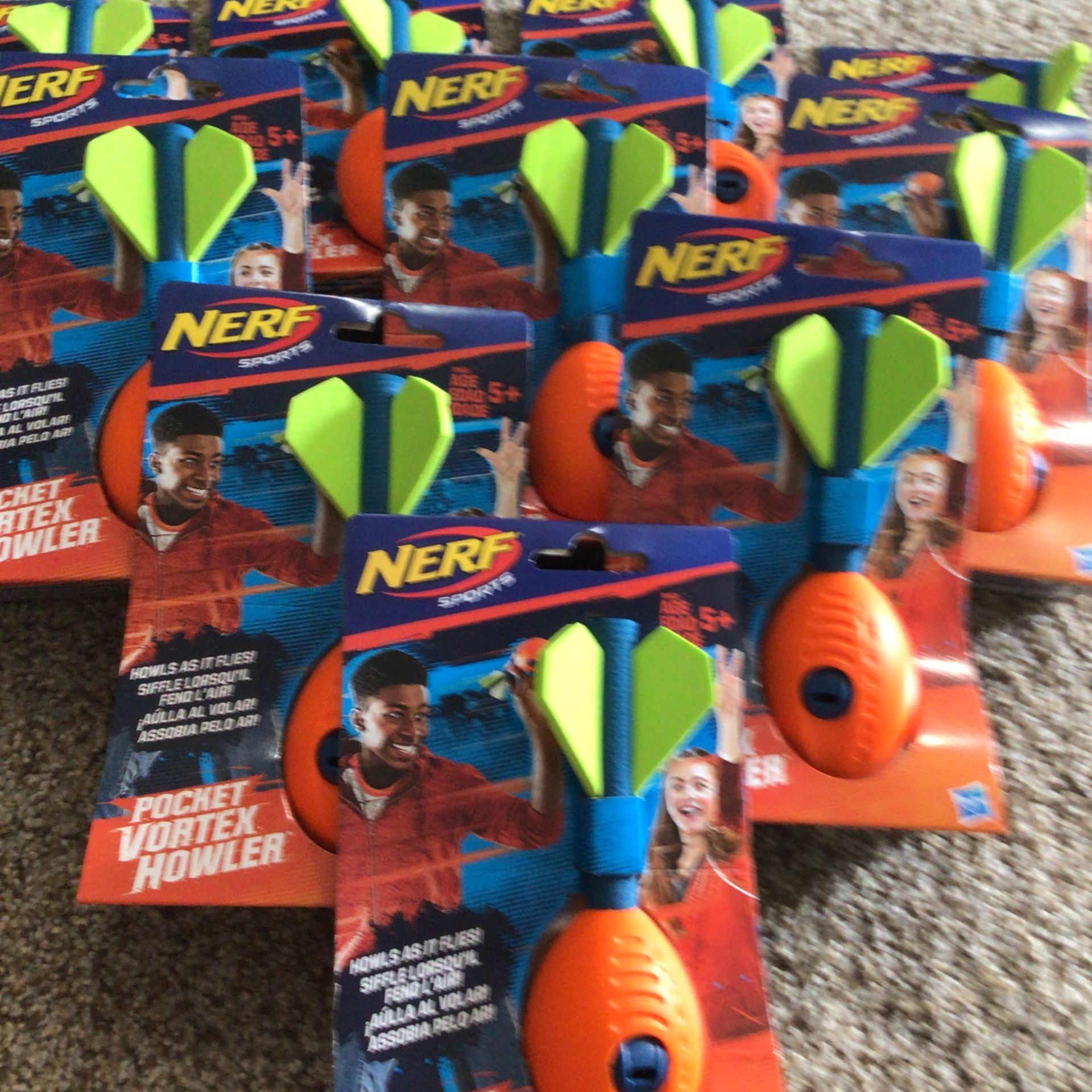 Brand new Nerf Pocket Vortex Howler