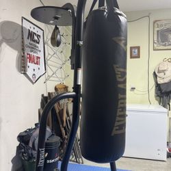 Everlast Speed Bag And Boxing Bag Stand Combo