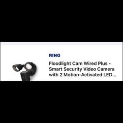 Floodlight Smart Security Video Camera