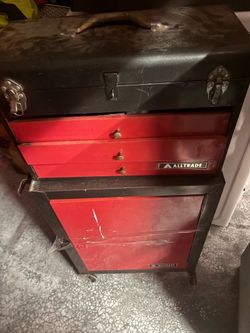 Vintage tool box