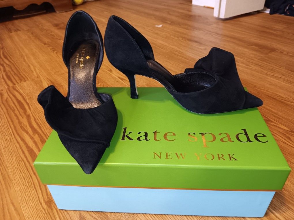 Kate Spade Shayna Black Suede