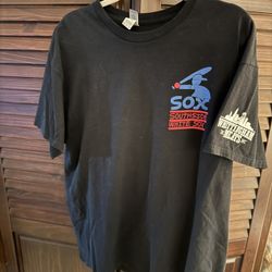 Chicago White Sox South Side Whittingham Meats Black T-Shirt Sz. XL 