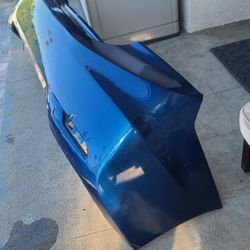 2013 - 2015 HONDA CIVIC REAR BUMPER L LX EX HYBRID USED OEM GENUINE.  NCFF