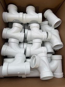 35 Pack Everflow 2” PVC DWV Sanitary Tee Fittings – New -NEW (3529/🏡)