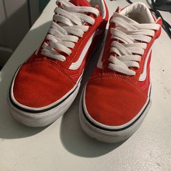 Red Vans -$45 Or Offer