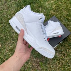 Jordan 3 Retro ‘Pure money’ Size 12 Mens 