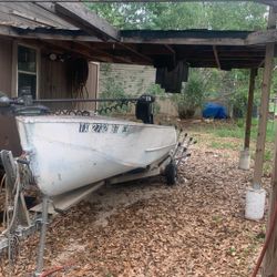 Boat And Trailer Price Negotiable 