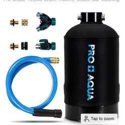 Portable RV Water Softener 16,000 Grain