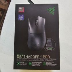 Razer DeathAdder V3 Pro Gaming Mouse (RZ01-0463) - Black [DZ342] With Box