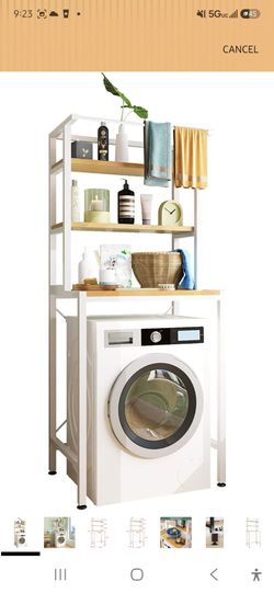 Laundry/Bathroom shelf/storage rack