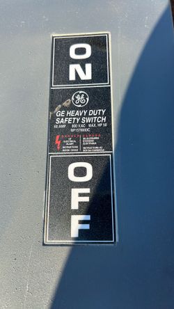Electric  Safety Switch. Used. Excellent Condition