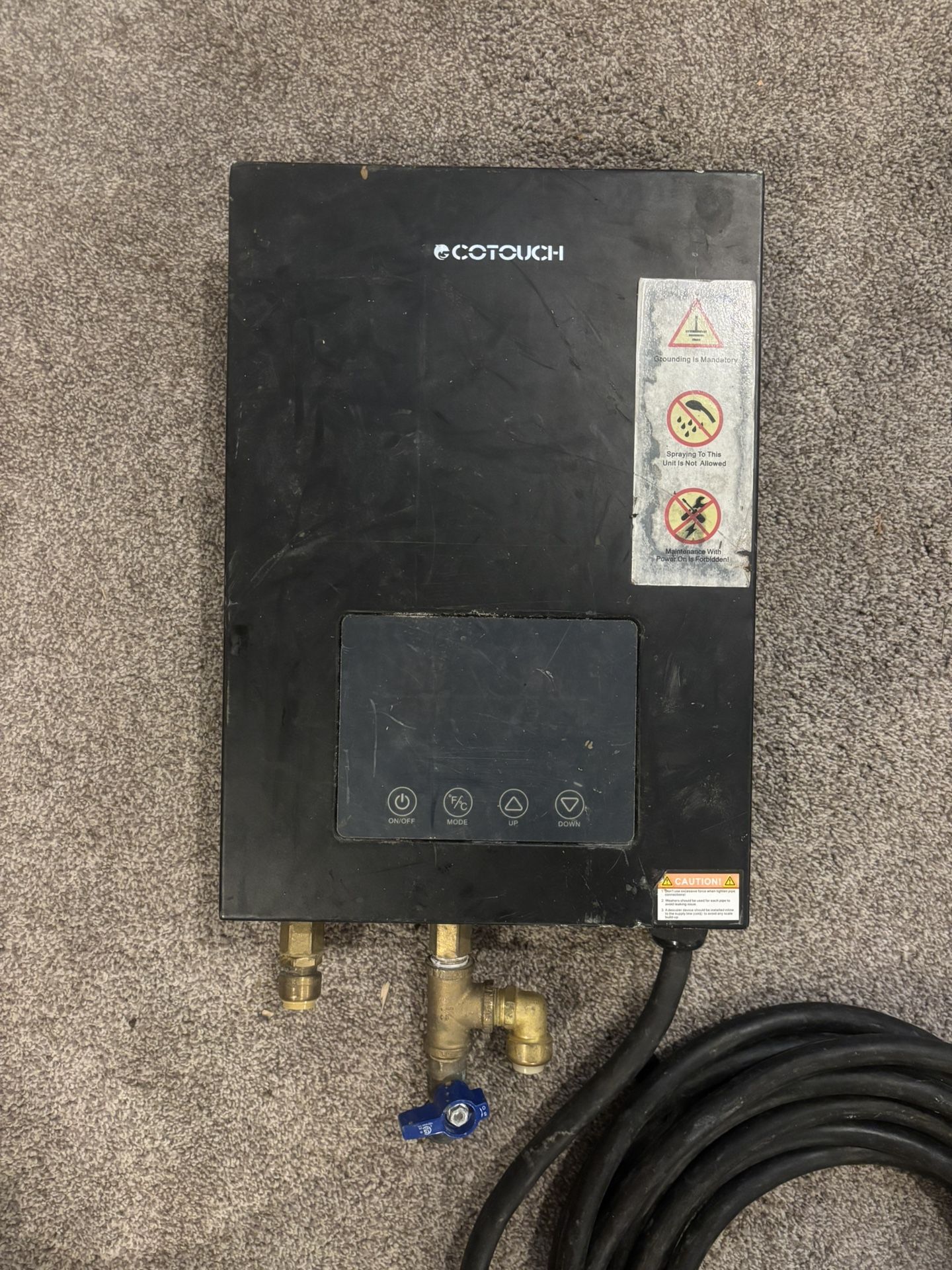 EcoTouch Tankless Electric water heater