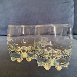Crown Royal Whiskey Glasses (2)