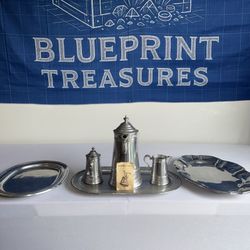 ✨ Vintage Wilton Armetale Pewter Serving Set – 7 Pieces! ✨