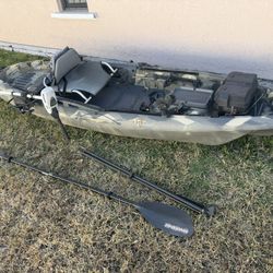3 waters Big Fish 120 fishing kayak w/ troller