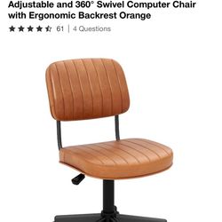 Brand New In Box Leather Chair 