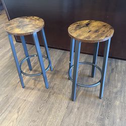 Two Bar Stools - $10 Each 