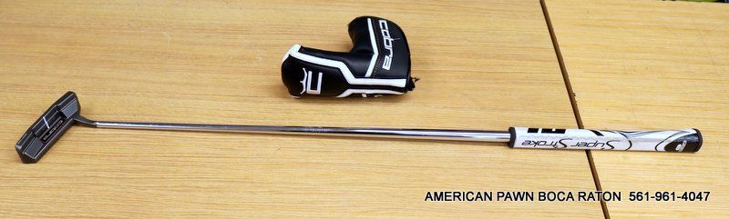 Cobra King Sport 60 35.5in RH Putter KBS Steel SuperStroke Pistol 1.0 HC RH Used 