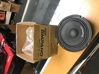 Timpano 6 inch loud speaker for mid and mid bass.