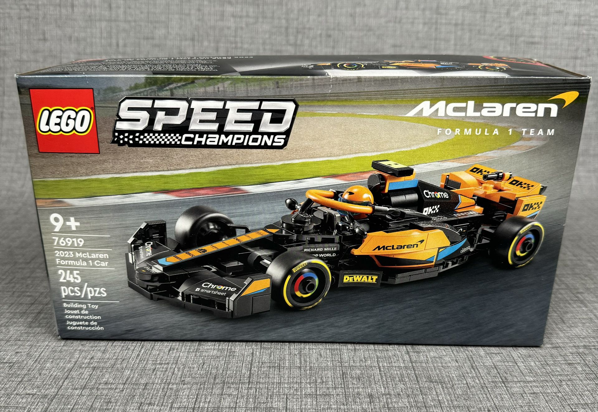LEGO SPEED CHAMPIONS: 2023 McLaren Formula 1 Race Car (76919)