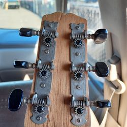 Vintage Pink Hello Kitty Guitar With Built In Amp