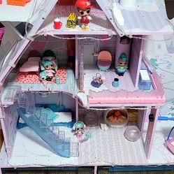 Lol Surprise Winter Dollhouse 