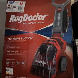 Rug Doctor Deep Carpet Cleaners New In Box Never Used.