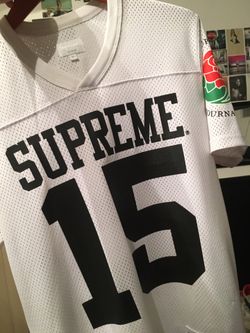 Supreme Rose Bowl Jersey (white) M