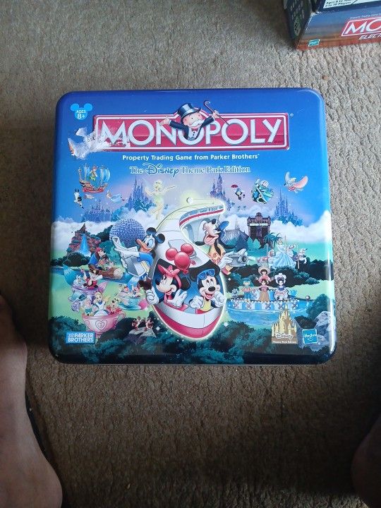Monopoly The Disney Theme Park Edition