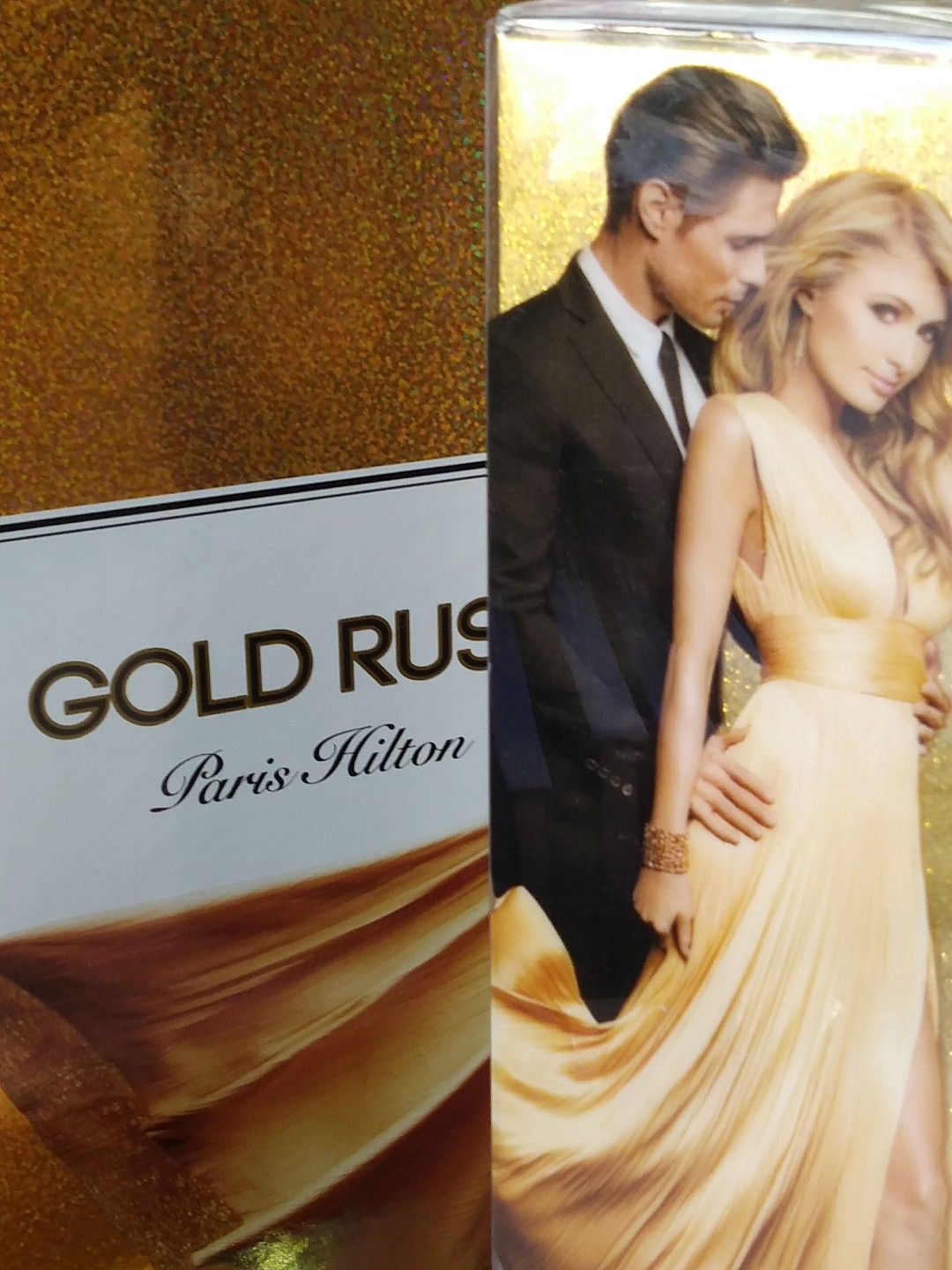 GOLD RUSH MAN BY PARIS HILTON 3.4 EDT MEN