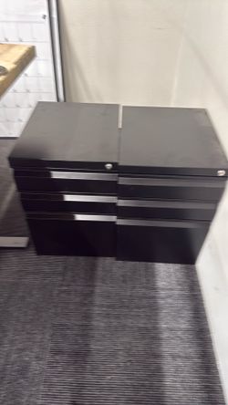 3 drawer file  cabinets