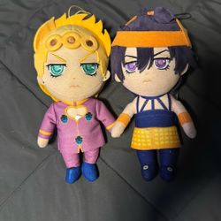 JoJos Narancia And Gio Plushes 