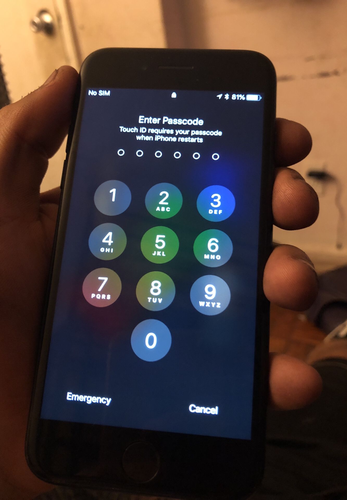 PASSCODE LOCKED iPhone 7