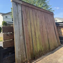 used old fence 